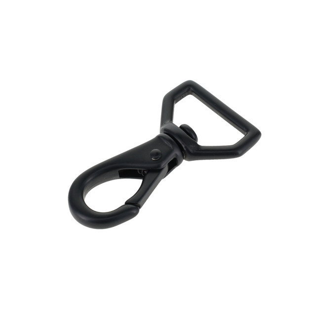 230 PVD Black Matte, Swivel Lever Snap, Solid Brass-LL, Multiple Sizes