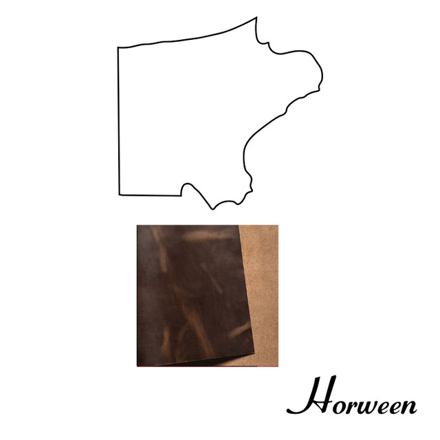 Horween Chromexcel Leather Shoulder, Natural, Multiple Weights