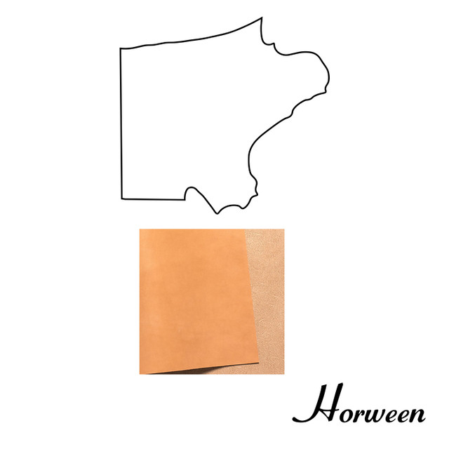 Horween Essex Leather Shoulder, Natural, Multiple Weights