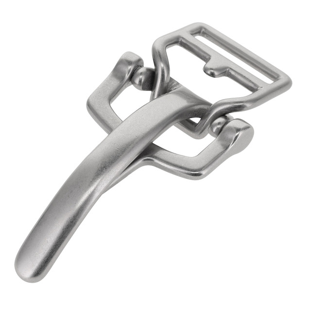 B9571 1 1/4" Nickel Matte, Collar Fastener, Solid Brass-LL