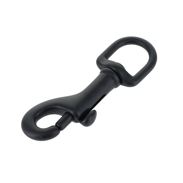 3001A 1/2"  PVD Black Matte, Swivel Bolt Snap, Solid Brass-LL