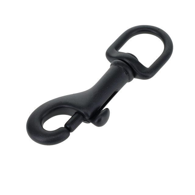 3001A 1/2"  PVD Black Matte, Swivel Bolt Snap, Solid Brass-LL