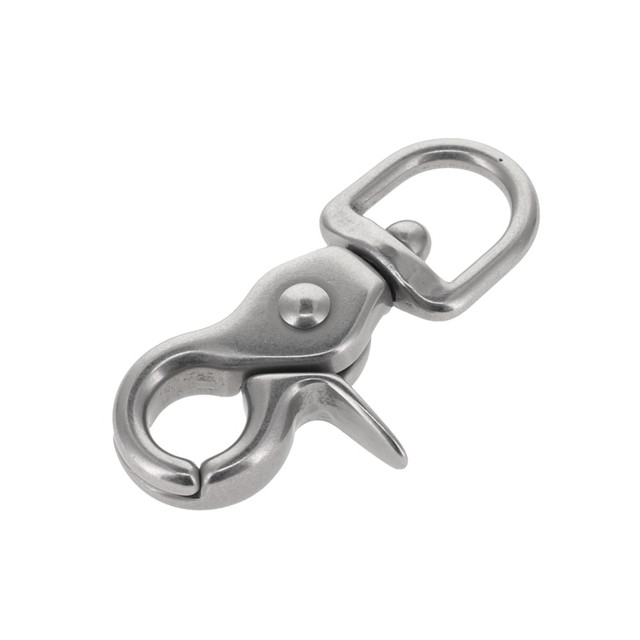 3002A 1/2" Nickel Matte, Swivel Trigger Snap, Solid Brass-LL