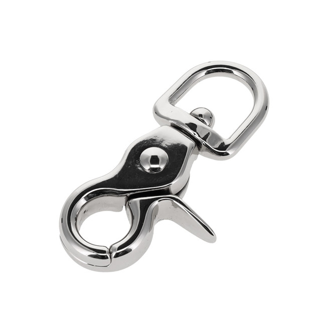 3002A 1/2" Nickel Plate, Swivel Trigger Snap, Solid Brass-LL