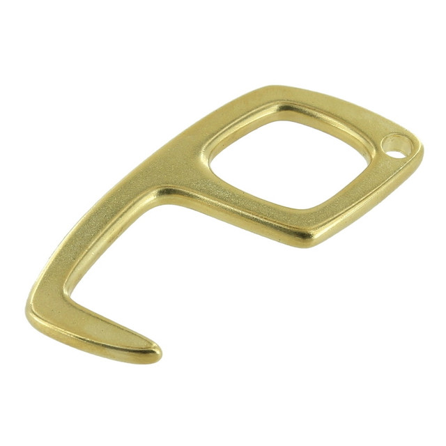 B9703 Antimicrobial Raw Brass, Touchless Key, Solid Brass-LL
