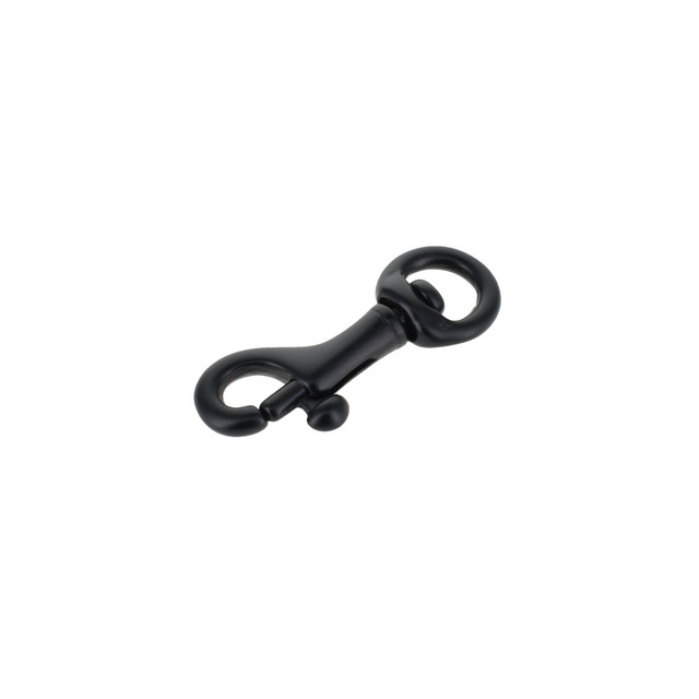 45 1/4" PVD Black Matte, Swivel Bolt Snap, Solid Brass-LL