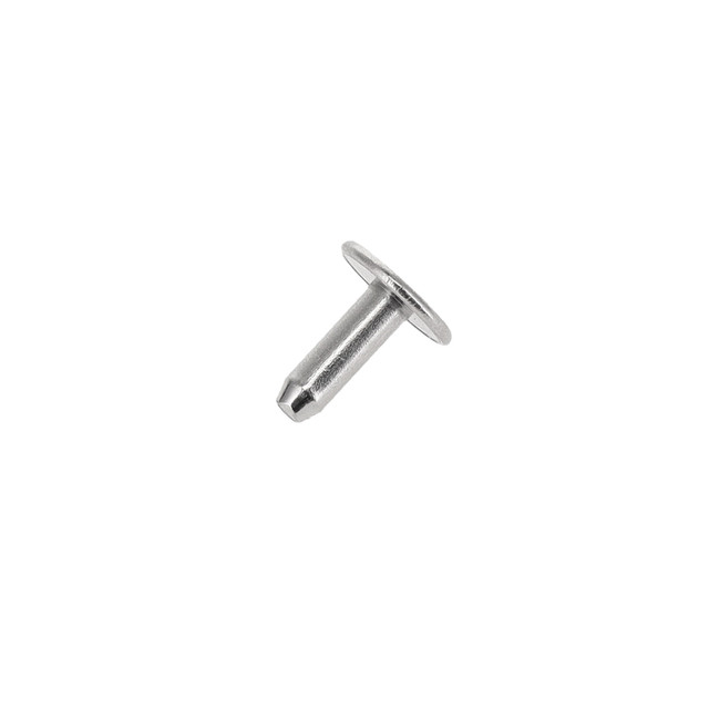 B1414 Nickel Plate, Back Post, Solid Iron