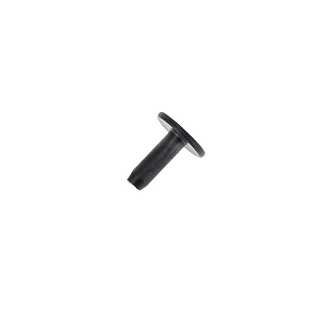 B1414 PVD Black Matte, Back Post, Solid Iron