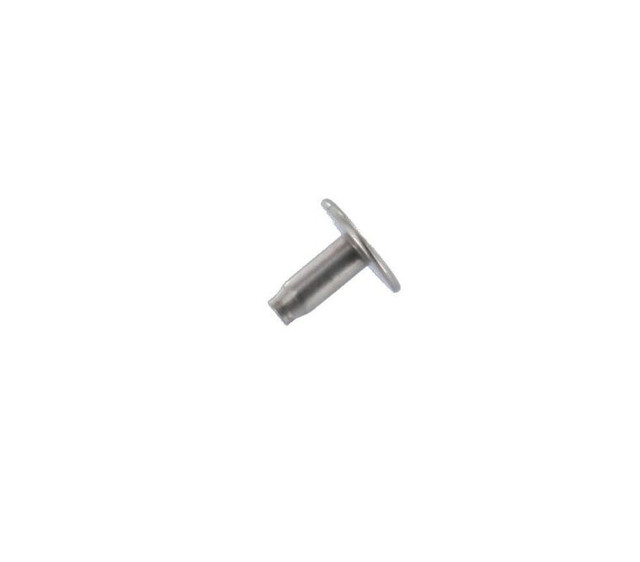 B1414 Nickel Matte, Back Post, Solid Iron