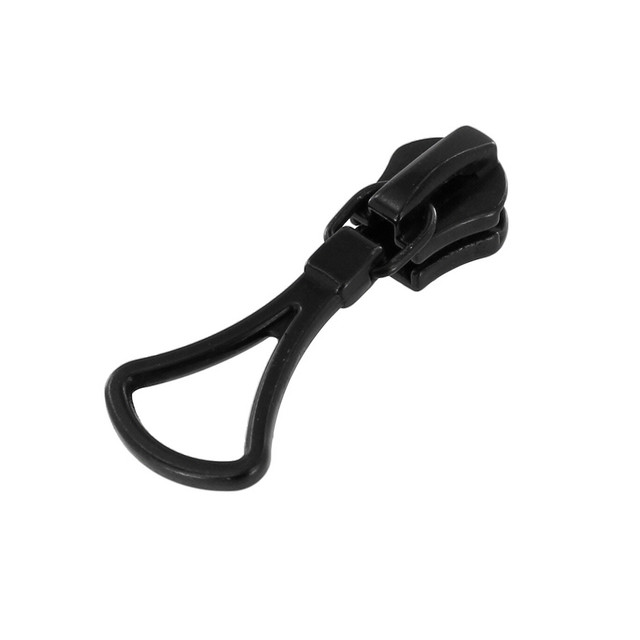Riri Ascot Zipper Pull, Black, Multiple Sizes