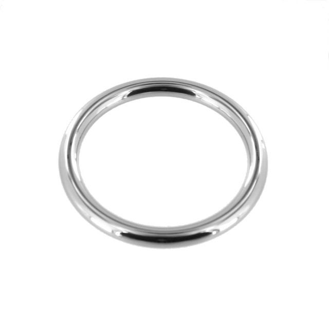ORT Nickel Plate, Thin O-Ring, Solid Brass-LL, Multiple Sizes