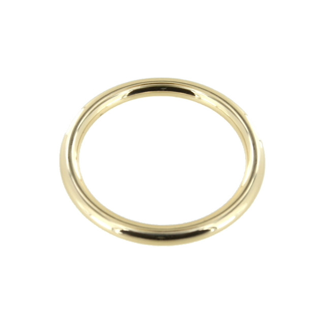 ORT Gold Plate, Thin O-Ring, Solid Brass-LL, Multiple Sizes