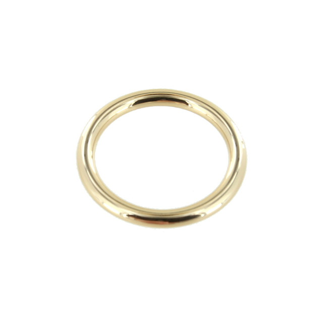 ORT Gold Plate, Thin O-Ring, Solid Brass-LL