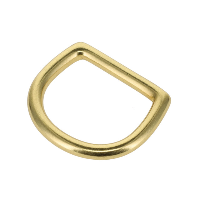 2011 Natural Brass, D-Ring, Solid Brass-LL