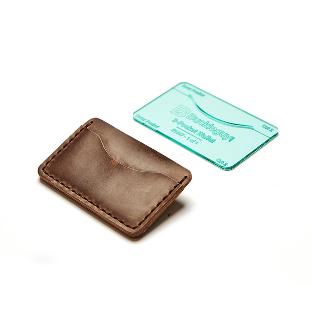 3-Pocket Wallet, Acrylic Template