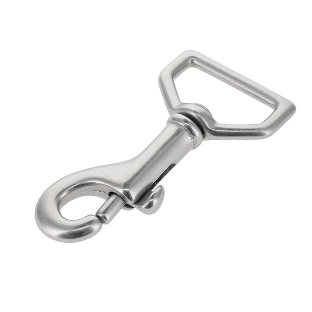 3001A Nickel Matte, Swivel Bolt Snap, Solid Brass-LL, Multiple Sizes