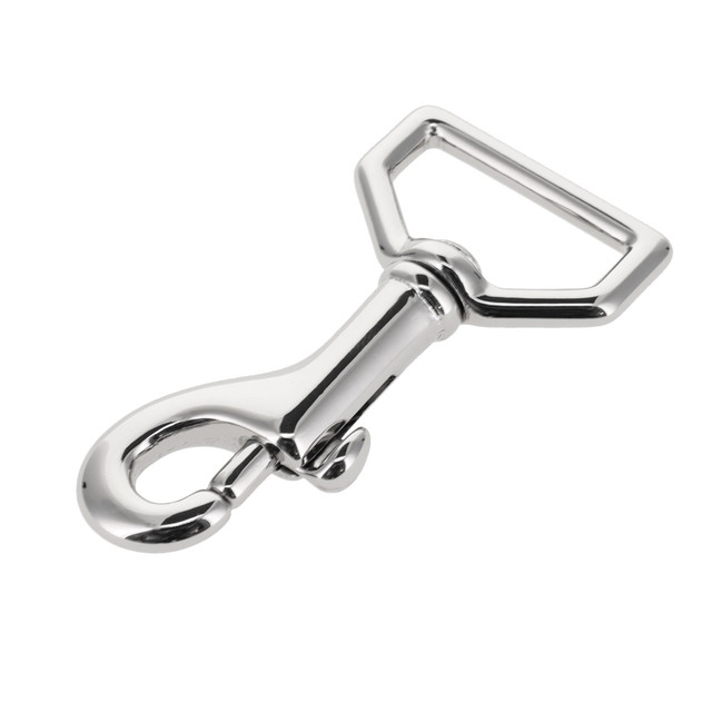 3001A Nickel Plate Swivel Bolt Snap, Solid Brass-LL, Multiple Sizes