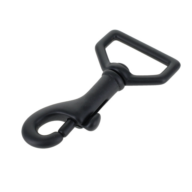 3001A PVD Black Matte, Swivel Bolt Snap, Solid Brass-LL, Multiple Sizes
