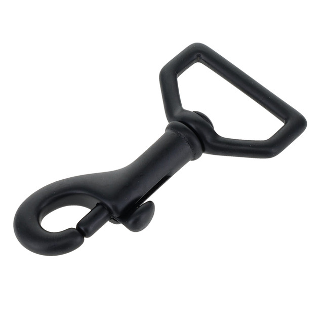 3001A PVD Black Matte, Swivel Bolt Snap, Solid Brass-LL