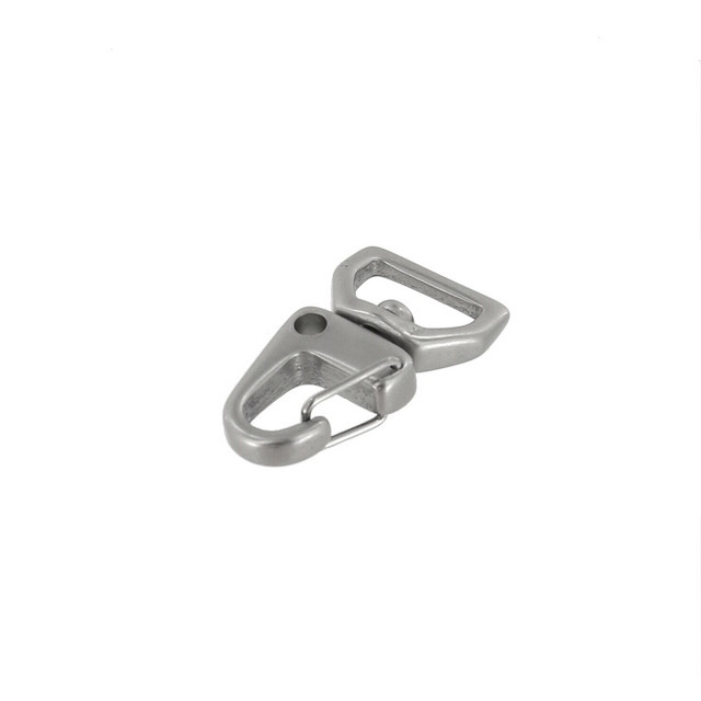 C5240 1/2" Nickel Matte, Swivel Lever Snap, Flat Base, Solid Brass-LL