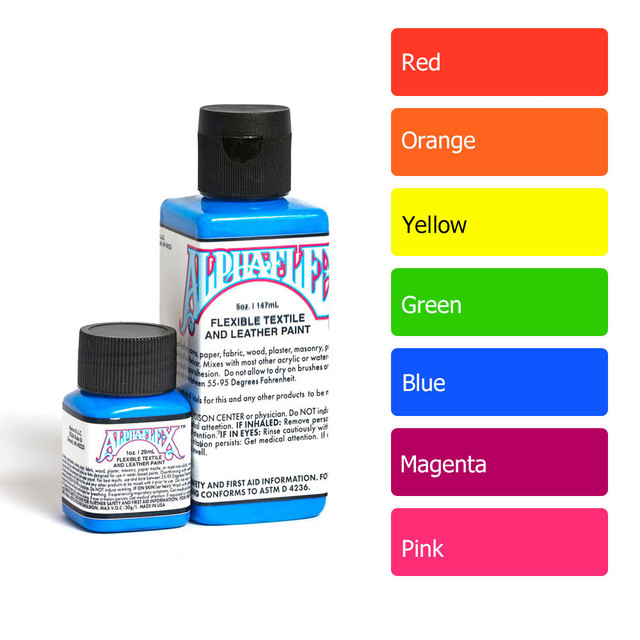 Alpha 6, AlphaFlex Electroshock Leather Paint, Multiple Colors & Sizes