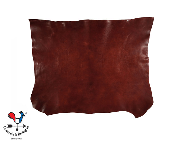 La Bretagna Leather, Invecchiato, Double Shoulder, Cognac