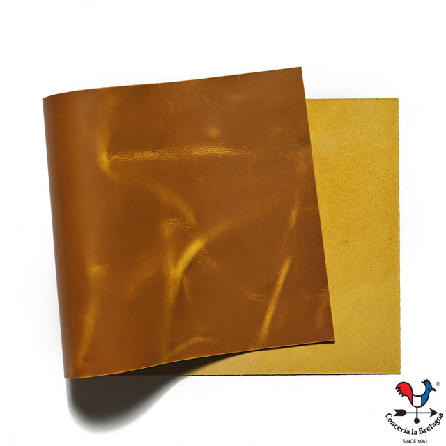 La Bretagna Leather, Cowboy, Panel, Cashew