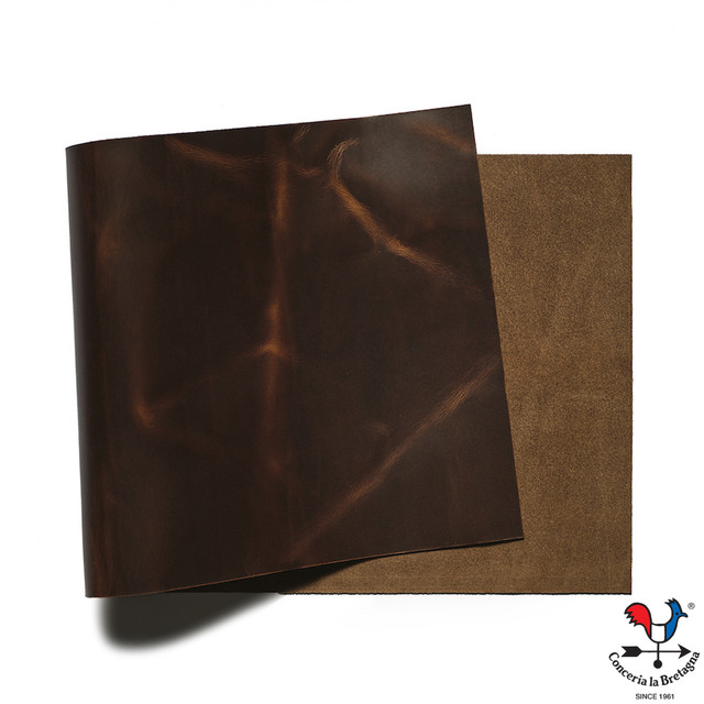 La Bretagna Leather, Cowboy, Panel, Tobacco