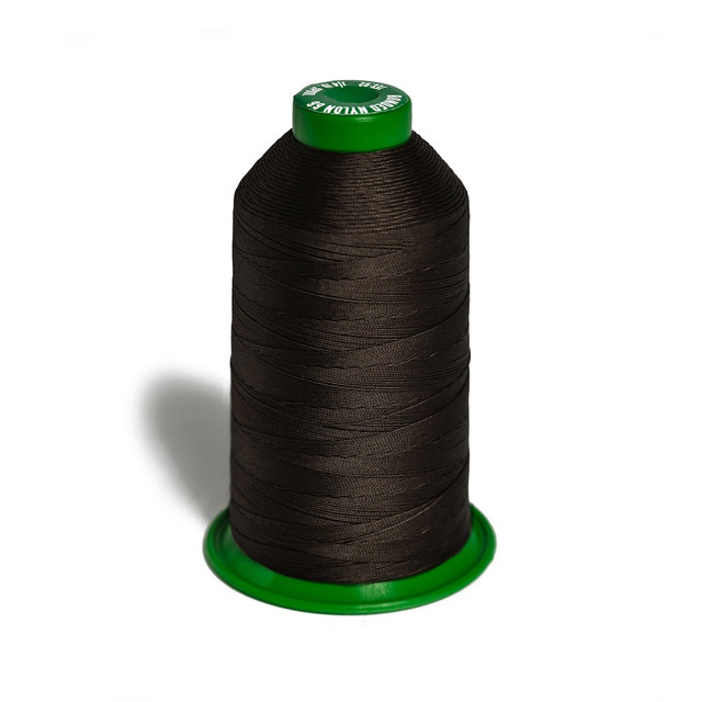 Dunmore Thread, Bonded Nylon 66, Dark Brown