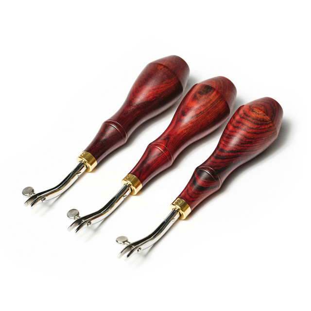 BG Adjustable Leather Edge Creaser, Multiple Sizes