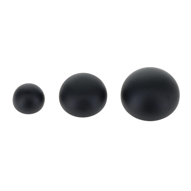 B9788 Black Matte, Round Foot, Zinc, Multiple Sizes