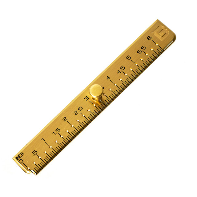 BG Brass Tool, 6" Ruler