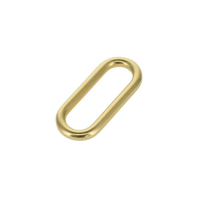 20122 Natural Brass, Single Loop, Solid Brass-LL, Multiple Sizes