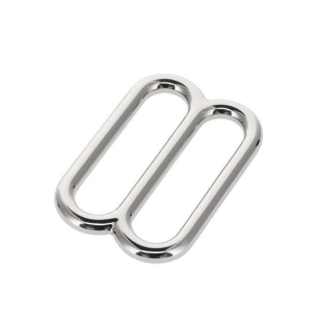 20114 Nickel Plate, Double Loop, Solid Brass-LL, Multiple Sizes