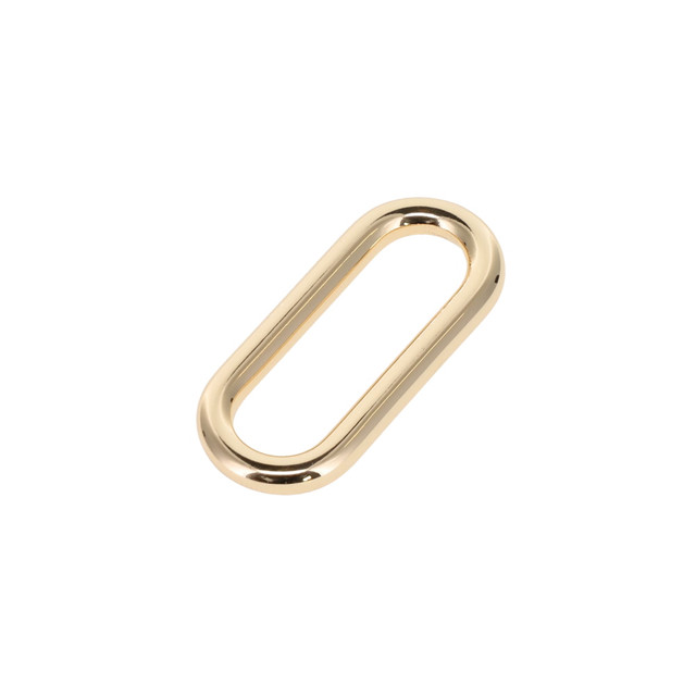 20122 Gold Plate, Single Loop, Solid Brass-LL, Multiple Sizes