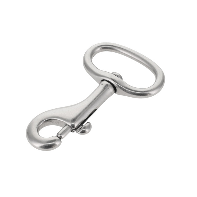 79 Nickel Matte, Swivel Bolt Snap, Solid Brass-LL, Multiple Sizes