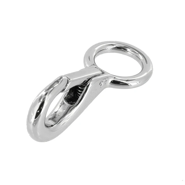 B9585 Nickel Plate, Lever Snap, Solid Brass-LL, Multiple Sizes