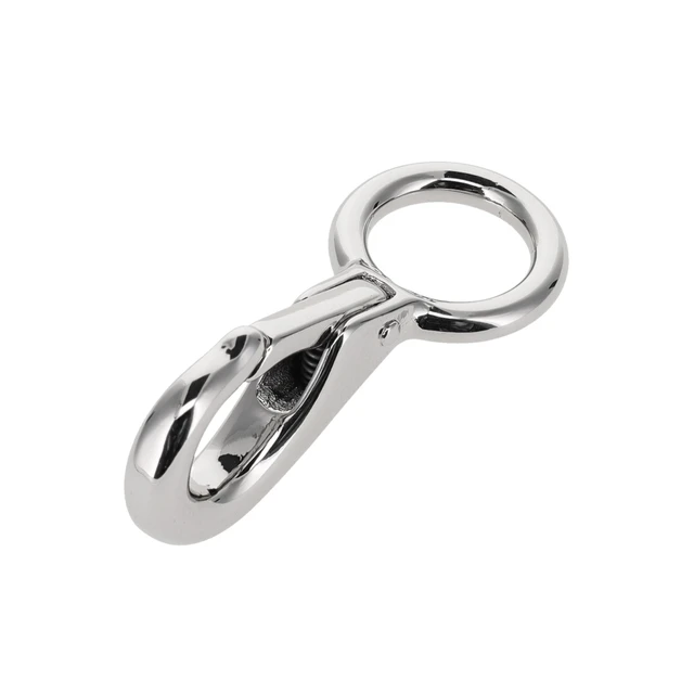 B9585 Nickel Plate, Lever Snap, Solid Brass-LL