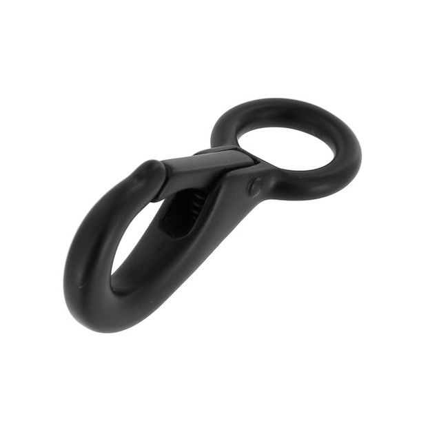 B9585 PVD Black Matte, Lever Snap, Solid Brass-LL, Multiple Sizes