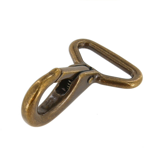 B9584 Antique Brass, Lever Snap, Solid Brass-LL, Multiple Sizes