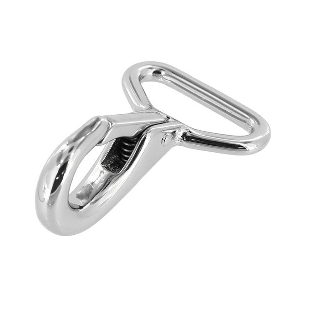 B9584 Nickel Plate, Lever Snap, Solid Brass-LL, Multiple Sizes