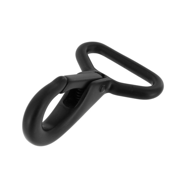 B9584 PVD Black Matte, Lever Snap, Solid Brass-LL, Multiple Sizes