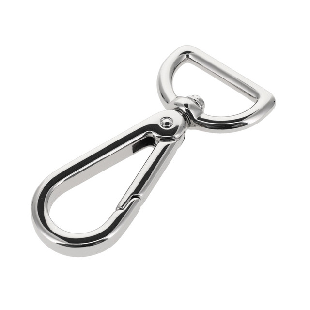 4010N Nickel Plate, Swivel Lever Snap, Solid Brass-LL, Multiple Sizes