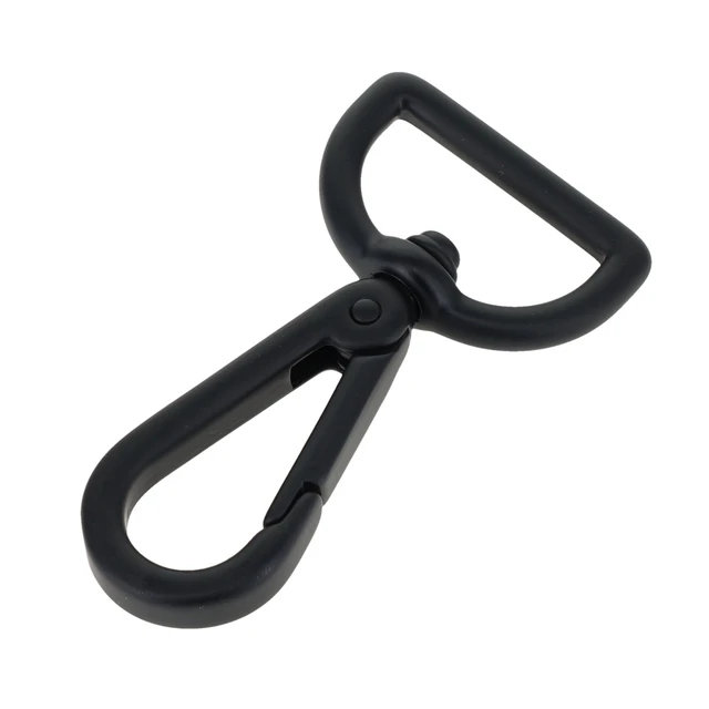 4005N PVD Black Matte, Swivel Lever Snap, Solid Brass-LL
