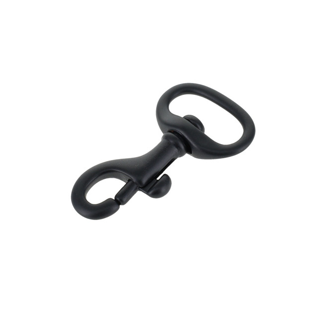 59 PVD Black Matte, Swivel Bolt Snap, Solid Brass-LL, Multiple Sizes
