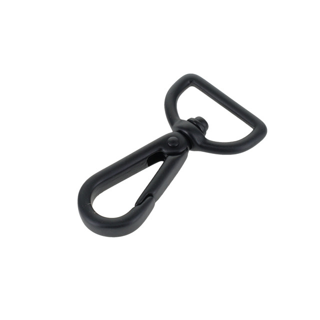4000N PVD Black Matte, Swivel Lever Snap, Solid Brass-LL, Multiple Sizes