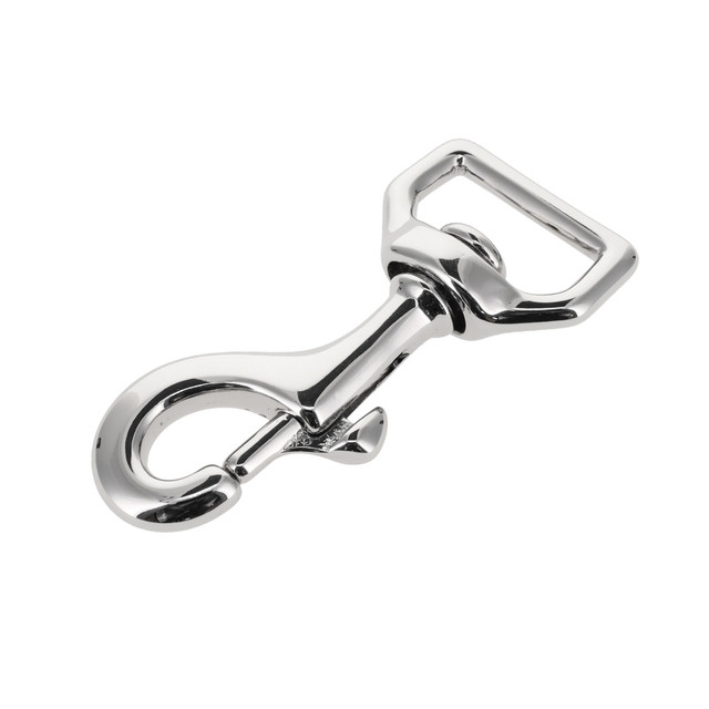 3600 Nickel Plate, Swivel Bolt Snap, Solid Brass-LL, Multiple Sizes