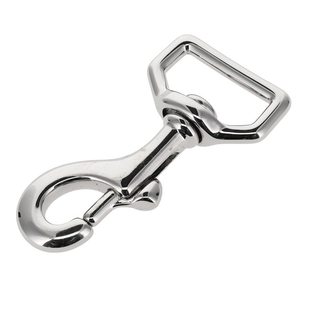 3500 Nickel Plate, Swivel Bolt Snap, Solid Brass-LL
