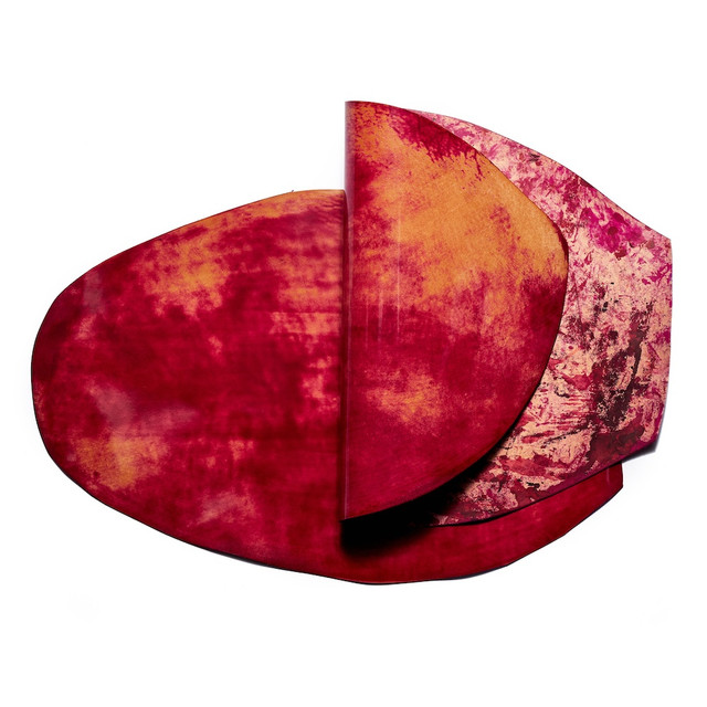Rocado Shell Cordovan, Marble, Pink, 4oz, Multiple Sizes