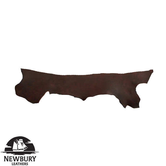 Newbury Leathers, Latigo, Belly, Dark Brown